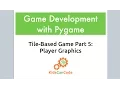 Tile-based game Part 5 Player Graphics