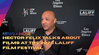 هيكتور فيليكس يتحدث عن الأفلام في مهرجان لاليف السينمائي الدولي لعام      دندنها