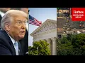 Trump Asks Supreme Court To Allow White House Ballroom Construction
