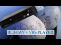 Panasonic Blu-Ray DVD VHS VCR Combo Player - RARE