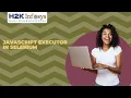 JavaScript Executor In Selenium Selenium With Java Tutorial