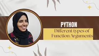 Python Tutorial For Beginners Different Types Arguments args kwargs Positional Keyword