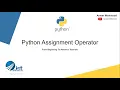 Python Assignment Operator Python from scratch in urdu daily python python new easy math