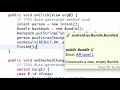 Android Developing Applications Tutorial 50 setResult for the Start Activity For Result