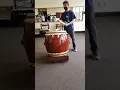 Taiko drumming.