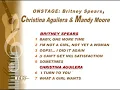 Download Lagu Ivory Records Onstage Britney Spears, Christina Aguilera \u0026 Mandy Moore Songlist