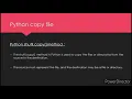 Python Program To Copy a File