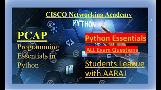 Complete Exam Questions Cisco Programming Essentials in Python - PCAP PE 2 Module Full Course