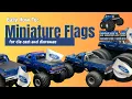 Easy How To Miniature flags for die cast and dioramas