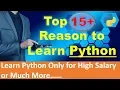 Why learn python Get job with python programming language Top Reasons to learn python in Hindi