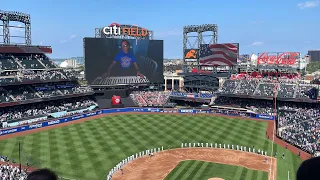Ray Castoldi Plays National Anthem on Citi Field Korg Nautilus Organ