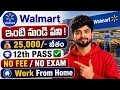 Walmart Work From Home Jobs 2026 25 000 - Salary 12th Pass Housewife Eligible