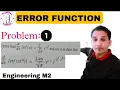 Error Function Engineering Maths-2 Problem 1 SPPU