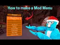 HOW TO MAKE A MOD MENU FOR FREE Gorilla Tag Best Tutorial