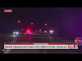 Driver crashes into multiple Winston-Salem Police Department patrol vehicles police say