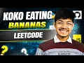 Koko Eating Bananas Binary Search Leetcode-875