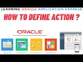 How to Define Actions for New Toolbar buttons - how to Use JavaScript in Oracle Apex