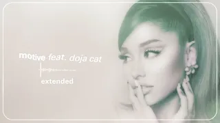 ariana grande u0026 doja cat motive extended audio 