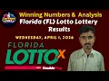 Florida Lotto Results Today April 1 2026