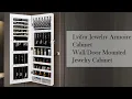 Lvifur 6 LEDS Jewelry Armoire Cabinet Wall Door Mounted Jewelry Cabinet Review Elegant and modern