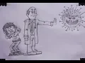 coronavirus drawing coronavirus awareness drawing corona drawing 2020