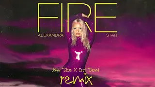 Alexandra Stan - Fire (John Dice, Enri Demi - Remix) (Official Visualizer)