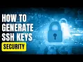 How To Generate SSH Keys macOS