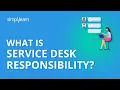 What is Service Desk Responsibility Organizing for Service Operation