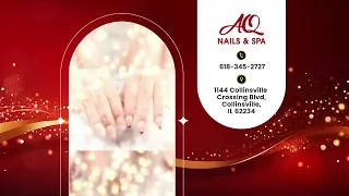 Winter Nail Perfection in Collinsville IL AQ Nail Spa