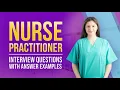Nurse Practitioner Interview Questions with Answer Examples
