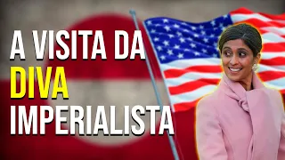 Como os EUA estão pressionando a Groenlândia?