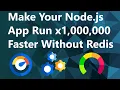 How to improve the performance of a nodejs app Make a nodejs app run faster without redisdb