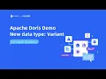 Variant a new data type 8 times faster than JSON for semi-structured data analysis