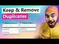 Removing Keeping Duplicates in Lookup Tables Awesome Power Query Trick