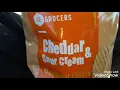se grocers Cheddar and sour cream yummy