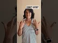WANT DON T-WANT ASL Glossary The ASL Shop