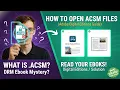 How to Open ACSM Files Adobe Digital Editions