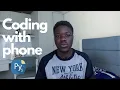 Coding python with phone Hausa