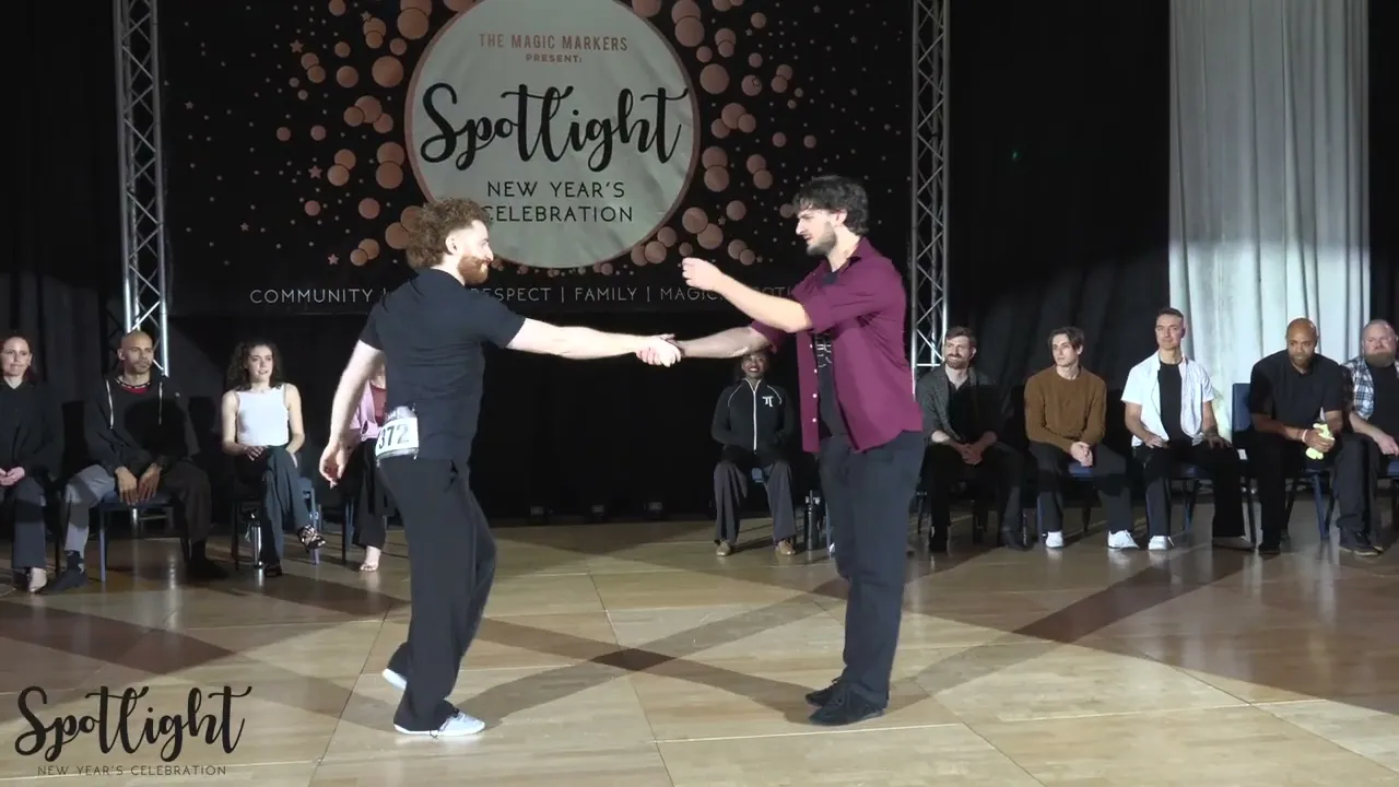 Spotlight New Year's Celebration 2024/2025 Advanced Jack & Jill Ben Dobson & Evan Schreiber