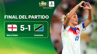 ¡#INGLATERRA ARRANCÓ a PASO FIRME! GOLEÓ a #TANZANIA | Inglaterra 5–1 Tanzania | Resumen