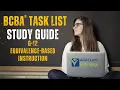 Equivalence Based Instruction BCBA Task List Study Guide G12 ABA Exam Review