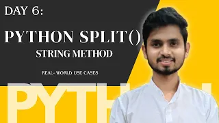 Python split Function Explained String Split with Real-World Examples Lesson 6 2026 2027