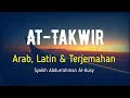 Download Lagu AT-TAKWIR ARAB, LATIN \u0026 TERJEMAHAN BAHASA INDONESIA | SYAIKH ABDURRAHMAN AL-AUSY