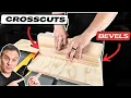 ULTRA SIMPLE Mini Cross Cut Sled DeWalt DWE7491RS Table Saw