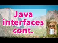 17 Java interfaces cont Java with Ali