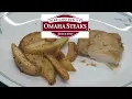 Ninja Foodi OMAHA STEAKS Oven Roasted Chicken Steak Fries REVIEW