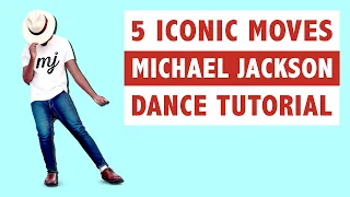 MICHAEL JACKSON MOVES DANCE TUTORIAL | EASY STEP BY STEP | WITH MIRROR
