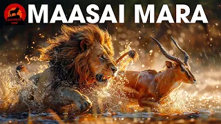 MAASAI MARA | O Mistério dos Caçadores Mais Ferozes da África | Documentários  animais