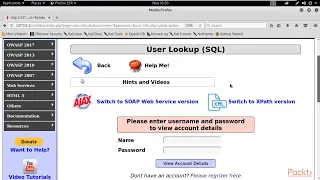 38 SQL Injection Attack on Buggy Web Application