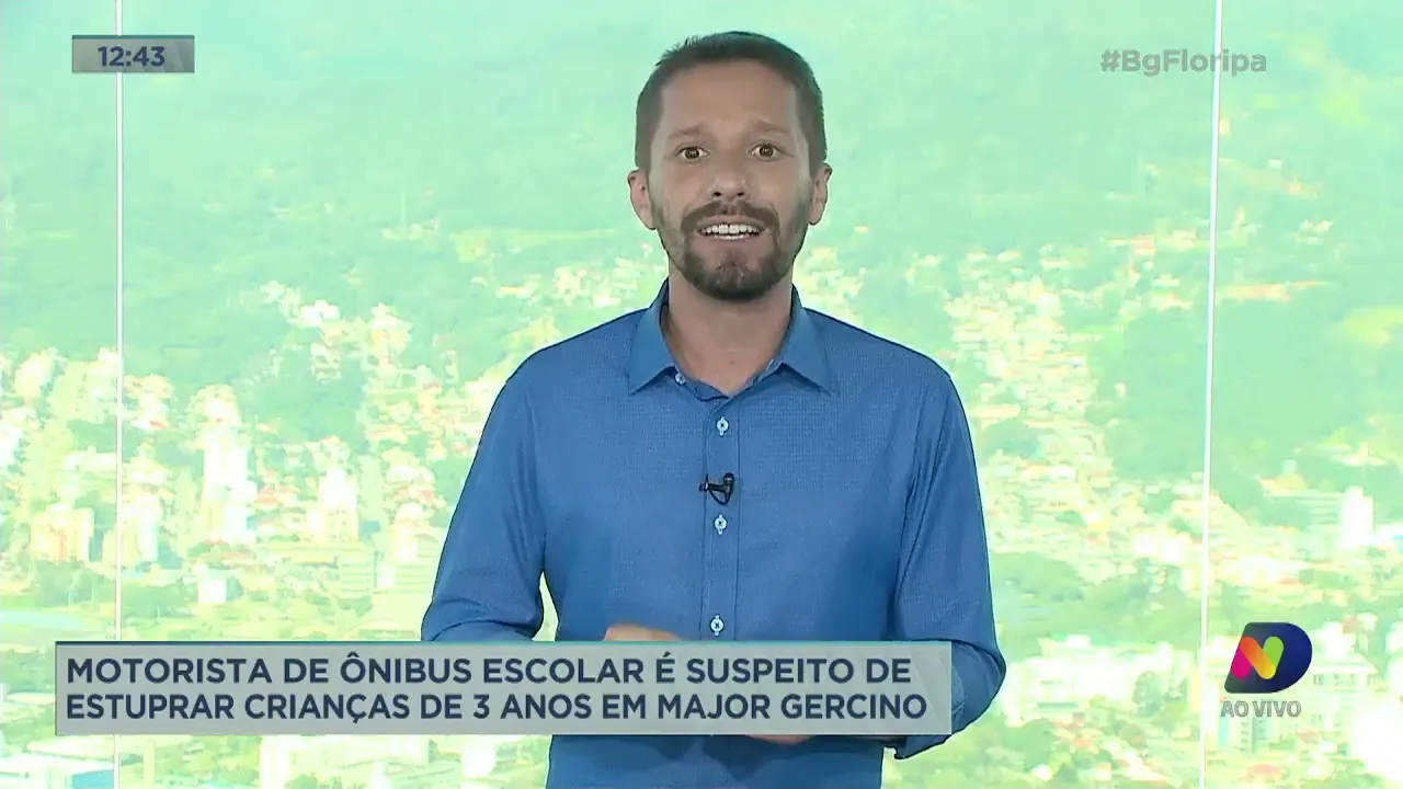 Motorista de ônibus escolar é suspeito de estuprar crianças de 3 anos em Major Gercino